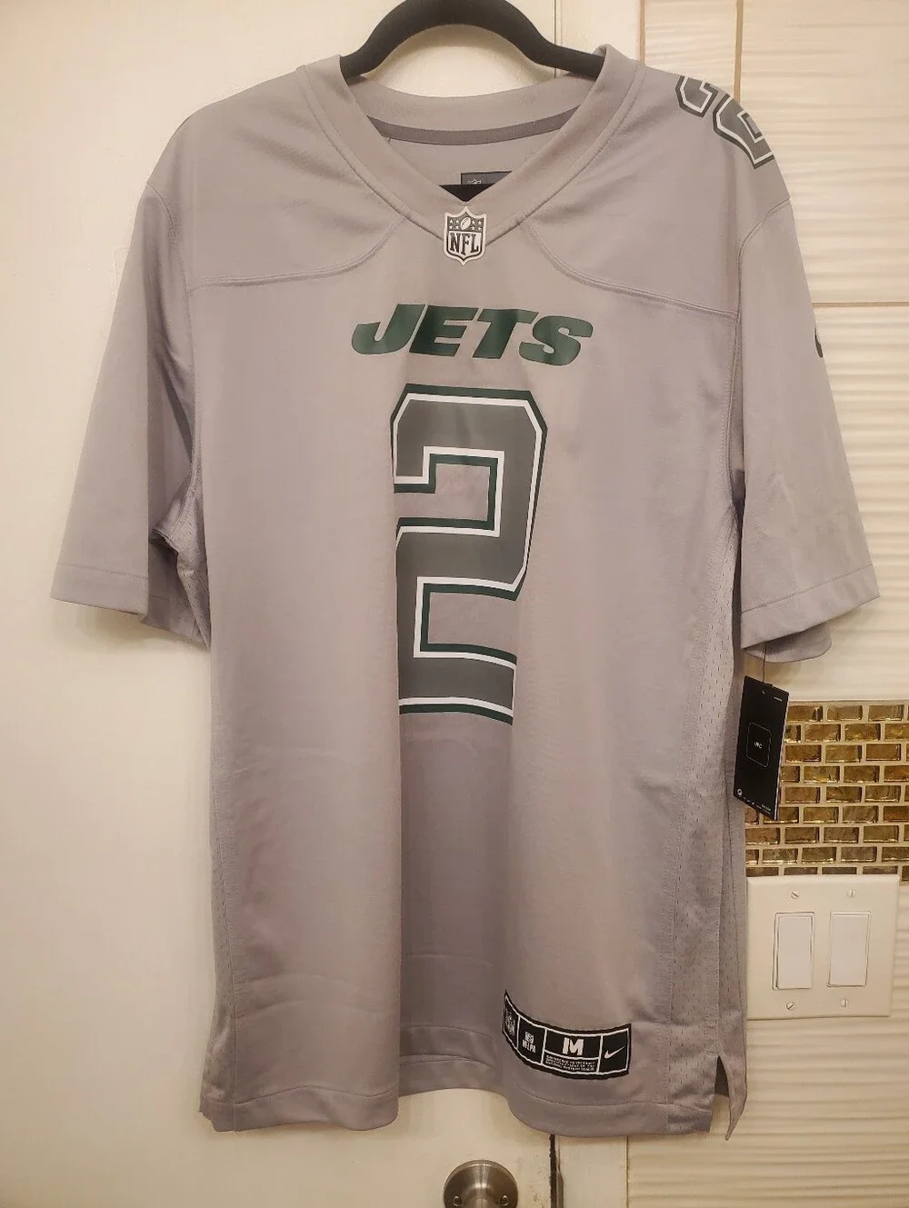 Brand New With Tags | Authentic Nike NFL Jersey. New York Jets #2 WILSON /Size M